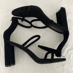 Black Suede Jeffery Campbell Shoes